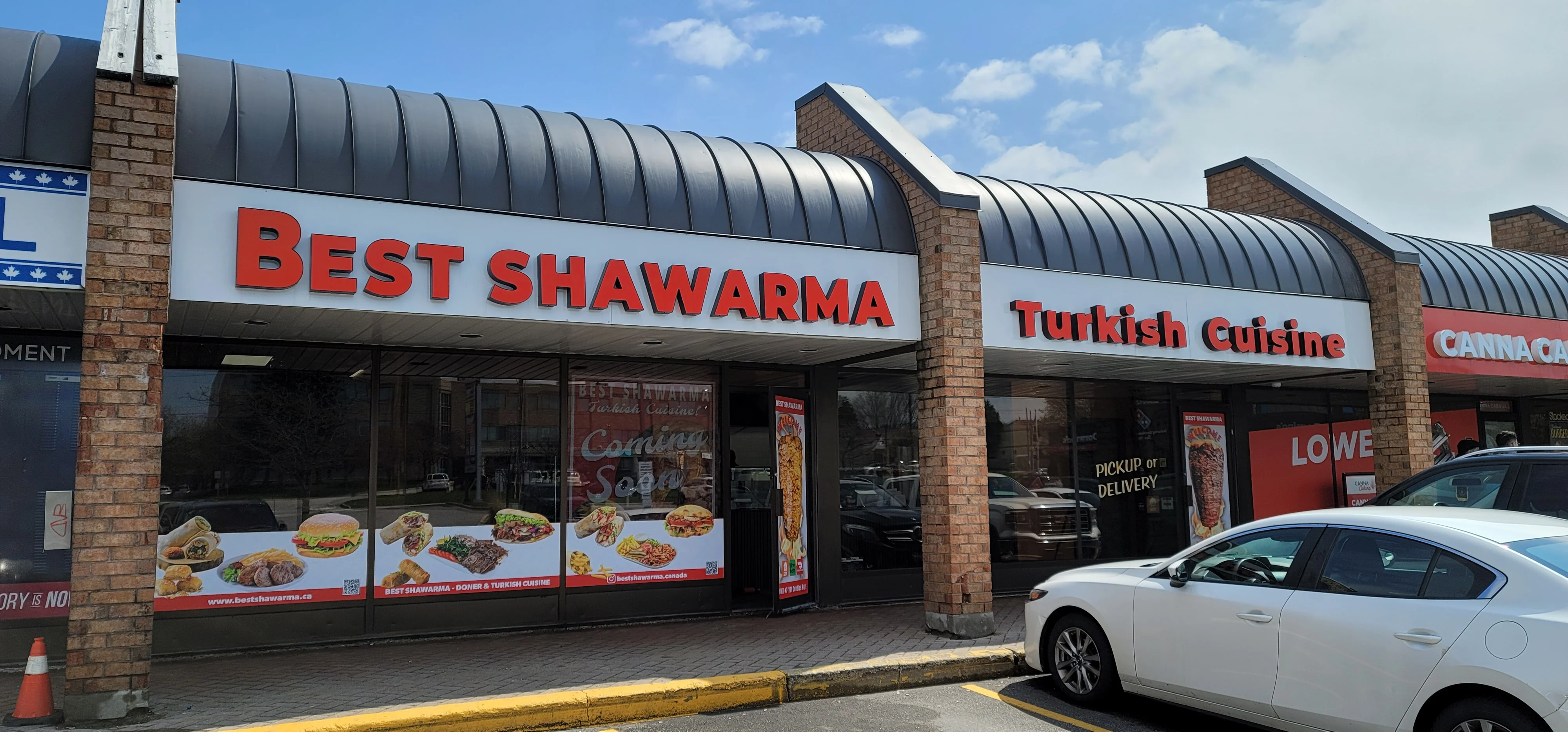 Custom awning by Kerem Sign